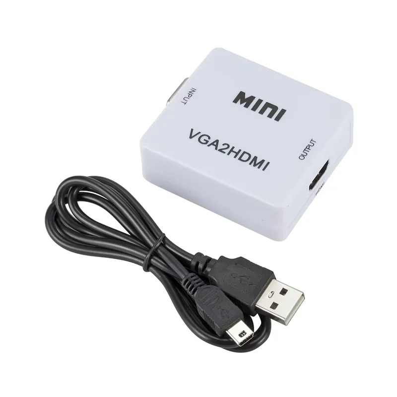 CONVERTIDOR LEXA HD VGA + AUDIO A HDMI, vista 2